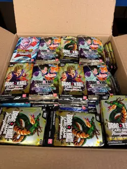 3500+ DRAGON BALL CARDS 8KG+ - DB TCG ENGLISH BULK CARDS OPENED PACKS/BOXES - Image 1
