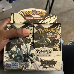Pokemon Scarlet & Violet Black Bolt Booster Box English Trading Card Game - Image 1
