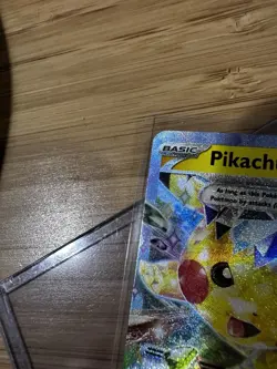 Pokemon TCG Pikachu EX Surging Sparks Ultra Rare Card 057/191 - Image 2