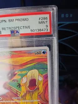 Psyduck 286/SM-P Munch - PSA 9 - Japanese Pokemon Promo Card Tomokazu Komiya - Image 3