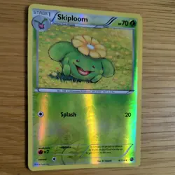 SKIPLOOM 4/114 POKEMON CARD (XY STEAM SEIGE SET) REVERSE HOLO - Image 3