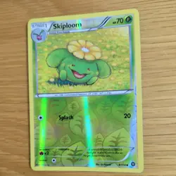 SKIPLOOM 4/114 POKEMON CARD (XY STEAM SEIGE SET) REVERSE HOLO - Image 4