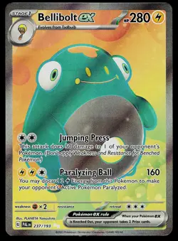 Pokemon Card - Bellibolt ex Paldea Evolved 237/193 Ultra Rare - Image 1