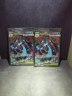 Mega Charizard X ex 023 Promo 2-Card Pack Pokemon Mega Evolution **THREE PACKS** - Image 1