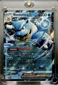 Blastoise RARE HOLO STARS REFRACTOR FOIL POKEMON CARD POKEMON TCG TRADING MINT - Image 4