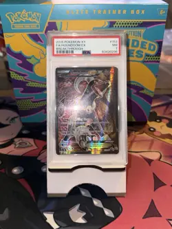 Pokemon Houndoom EX Full Art Ultra Rare Holo Card 153/162 XY Breakthrough - Image 1