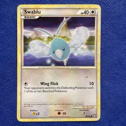 Pokemon TCG Swablu 78/102 Triumphant card NM/Mint - Image 1