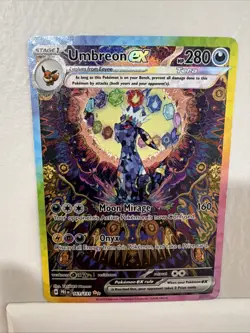 Pokemon TCG Umbreon EX Prismatic Evolution Card 161/131 - Image 1