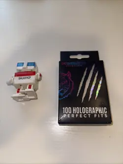 Prismatic Defender® Holographic Perfect Fits - Foil Inner Card Sleeves - Clear - Image 2