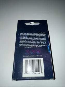Prismatic Defender® Holographic Perfect Fits - Foil Inner Card Sleeves - Clear - Image 4