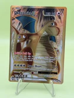 Pokemon TCG Dragonite-EX Evolutions Full Art Holo Card 106/108 - Image 1