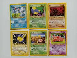 Pokemon TCG Neo Genesis: Set of 3 rare, 7 uncommon, 37 common cards (total 47) - Image 5