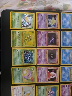 Vintage Pokemon Base Set NM-LP Condition Lot of 48 Cards No Duplicates WOTC - Image 5