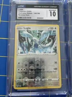 Pokemon 4 Graded Card Lot - Moltres 146/165 CGC 10 Gem Mint LOT Lugia, Gyarados - Image 2