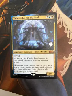 Talion, the Kindly Lord Wilds of Eldraine Regular stamped promo - Image 1
