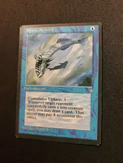 Mystic Remora Ice Age #87 NM Magic The Gathering MTG Tcg See Pics - Image 3