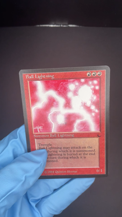 1994 MTG Ball Lightning- Quinton Hoover-NM Unplayed Vintage Creature - Image 2