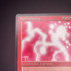 1994 MTG Ball Lightning- Quinton Hoover-NM Unplayed Vintage Creature - Image 3