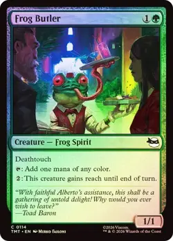 NM Foil Frog Butler, MTG, TMNT, Magic the Gathering, 114 - Image 1
