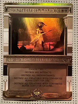 Austere Command Masterpiece Series: Amonkhet Invocations Foil - Image 1