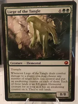MtG Liege of the Tangle Scars of Mirrodin Regular - Image 1