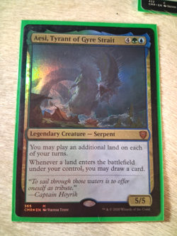 Reap the Tides MTG Commander Legends Commander Deck With Deck Box And Sleeves - Image 1