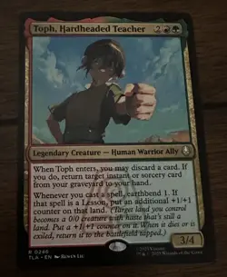 MTG - Toph, Hardheaded Teacher - Avatar: The Last Airbender - NM - Image 1