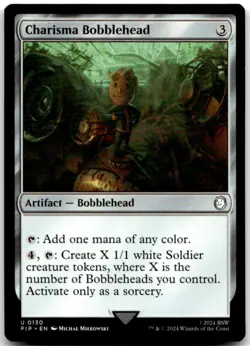 MTG Charisma Bobblehead U Universes Beyond: Fallout 130 LP - Image 1