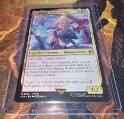 Lightning, Army of One 0233 Final Fantasy Magic the Gathering MTG - Image 1