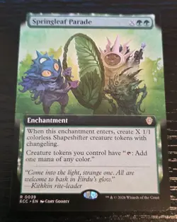 Magic the Gathering MTG ECC Springleaf Parade 39 Regular Near Mint - Image 1