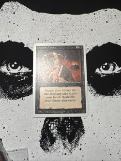 Magic the Gathering Revised Edition Demonic Tutor Sorcery Near Mint - Image 2