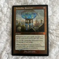 Aetherflux Reservoir #2 (Foil) (NM) Brothers' War MTG - Image 1