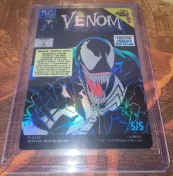 Eddie Brock 0233 Borderless Foil Marvel's Spider-Man Magic The Gathering MTG - Image 2