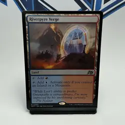 Magic: The Gathering Riverpyre Verge Land Rare Aetherdrift 260 Regular - Image 1
