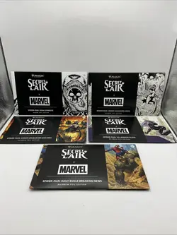 Magic The Gathering SPIDERMAN The Webslinger FOIL Bundle Secret Lair - Image 1