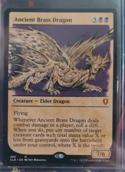 Ancient Brass Dragon (Showcase) Battle for Baldur's Gate Regular - Image 1