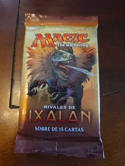 Factory Sealed MTG Spanish Rivals of Ixalan Booster Pack Rivales De Ixalan - Image 1