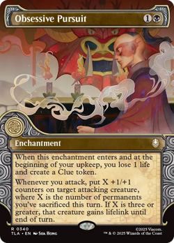 Obsessive Pursuit (FOIL) x1 - MTG Avatar: The Last Airbender TLA #340 - Image 1