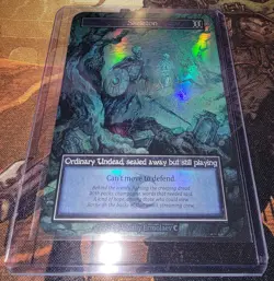 Sorcery Gothic Team Covenant Promo Skeleton Foil NM+ Condition! - Image 1