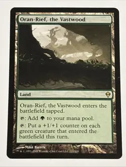 MTG Zendikar Oran-Rief, the Vastwood 221/249 MP Rare - Image 1