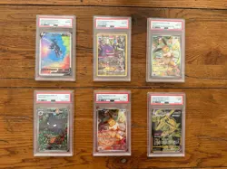 Pokemon PSA 8-9 Graded lot Of 6 Slabs Gengar EEVEE RAYQUAZA PROMO Near Mint - Image 1