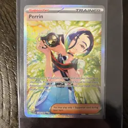 Pokemon TCG Trainer Perrin 220/167 Sir Twilight Masquerade - Image 1