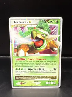 Pokemon Torterra LV.X DP09 Diamond and Pearl Holo - Image 2
