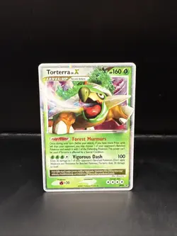 Pokemon Torterra LV.X DP09 Diamond and Pearl Holo - Image 3