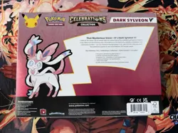 Pokemon Celebrations 25th Anniversary Dark Sylveon V Collection Box Sealed - Image 2