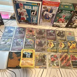 Pokemon TCG Mixed Lot Machoke Pikachu Cards Regular & Holo English - Image 2