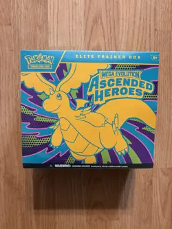 Pokemon TCG Mega Evolution Ascended Heroes Elite Trainer Box (ETB) - Image 1