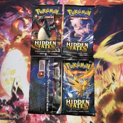 Pokemon Hidden Fates Booster Pack Complete Set - Image 4