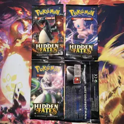 Pokemon Hidden Fates Booster Pack Complete Set - Image 5