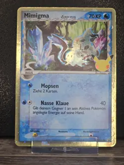 Pokemon Celebrations Promo Set SWSH 136/137/138 Helles Riffex Mimigma Trikephalo - Image 4